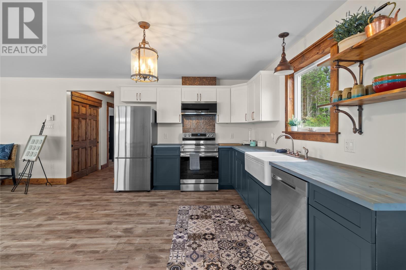 124 Route 239 Highway, Goose Cove, NL - Indoor Photo Showing Kitchen