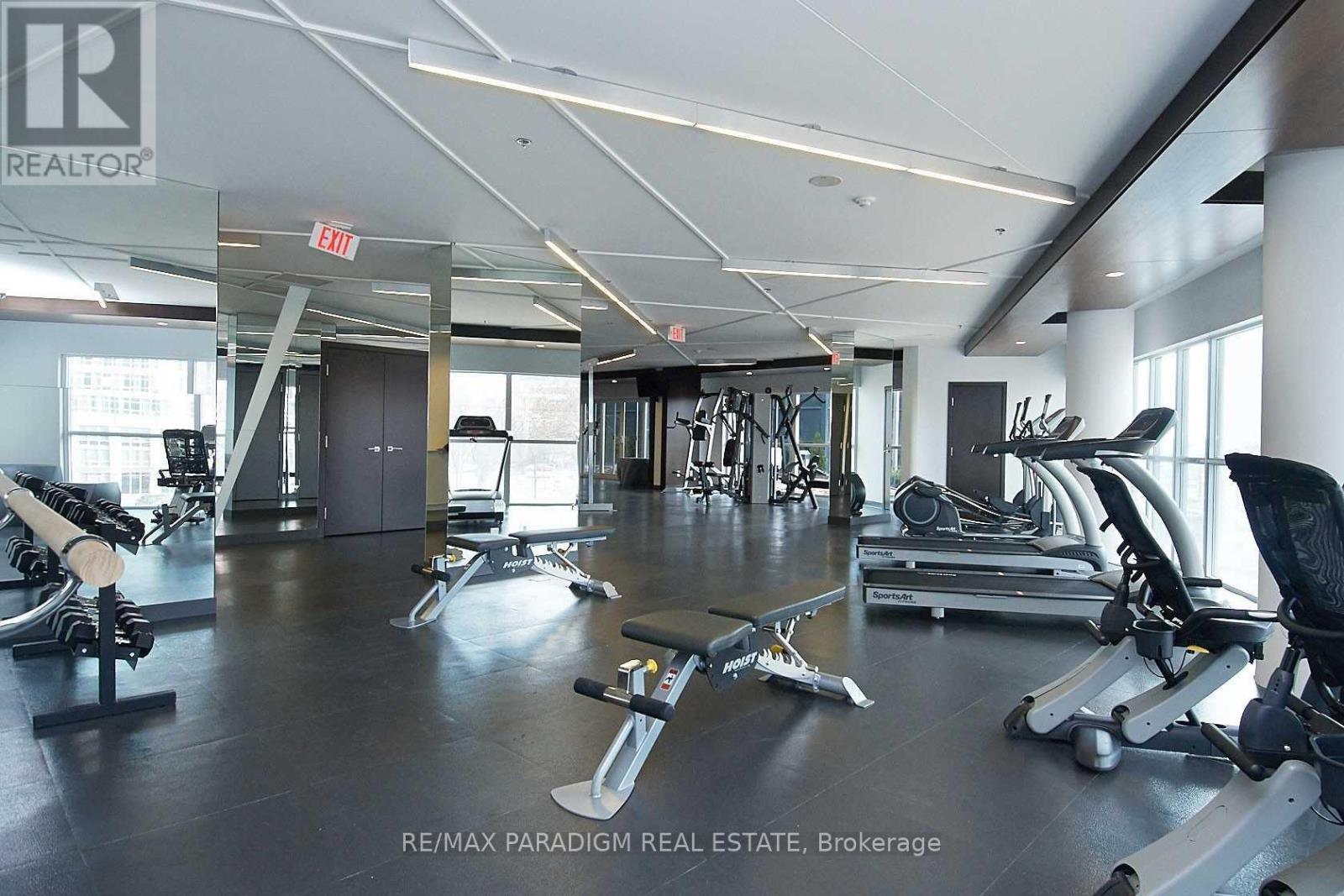 1211 - 352 Front Street W, Toronto, ON - Indoor Photo Showing Gym Room