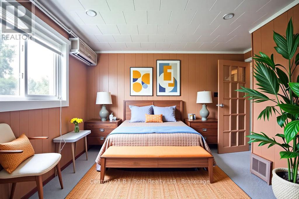 Virtually Edited To Show Potential - 377 Barrie Road, Orillia, ON - Indoor Photo Showing Bedroom