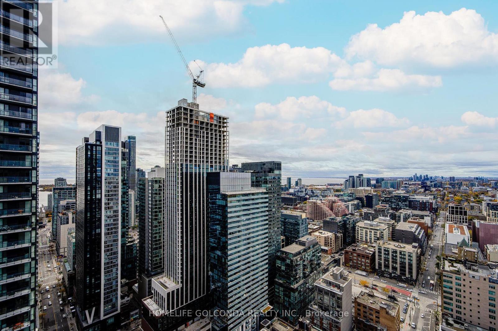 3609 - 101 Peter Street, Toronto, ON - Outdoor With Balcony With View
