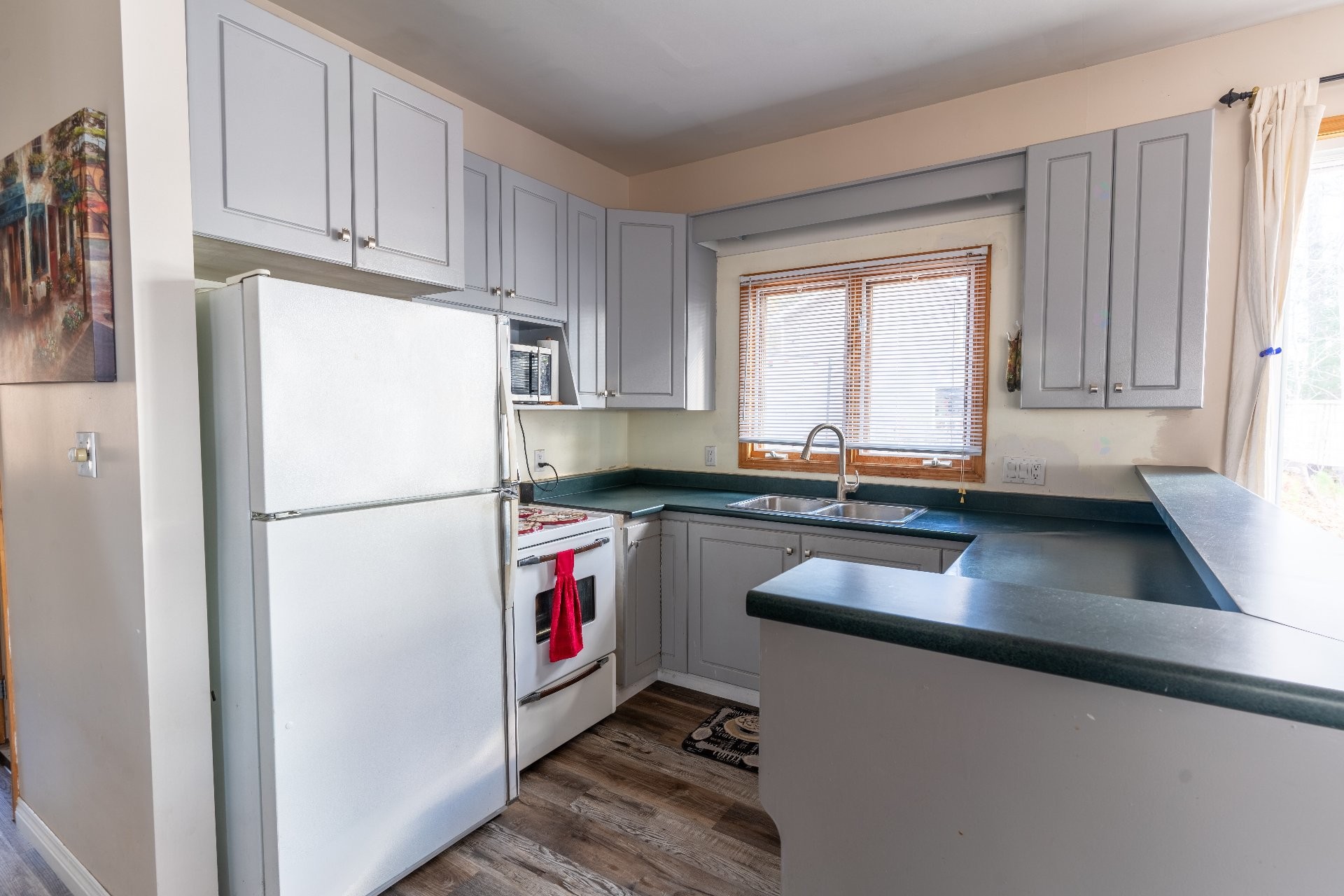 Kitchen - 54 Ch. Isok, Waltham, QC - Indoor Photo Showing Kitchen With Double Sink