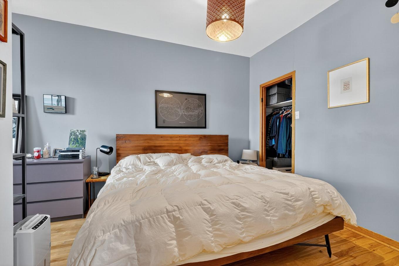 Chambre à coucher principale - 8385 - 8389 Rue St-Denis, Montréal (Villeray/Saint-Michel/Parc-Extension), QC - Indoor Photo Showing Bedroom