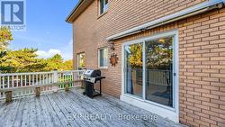 Sliding doors to deck -