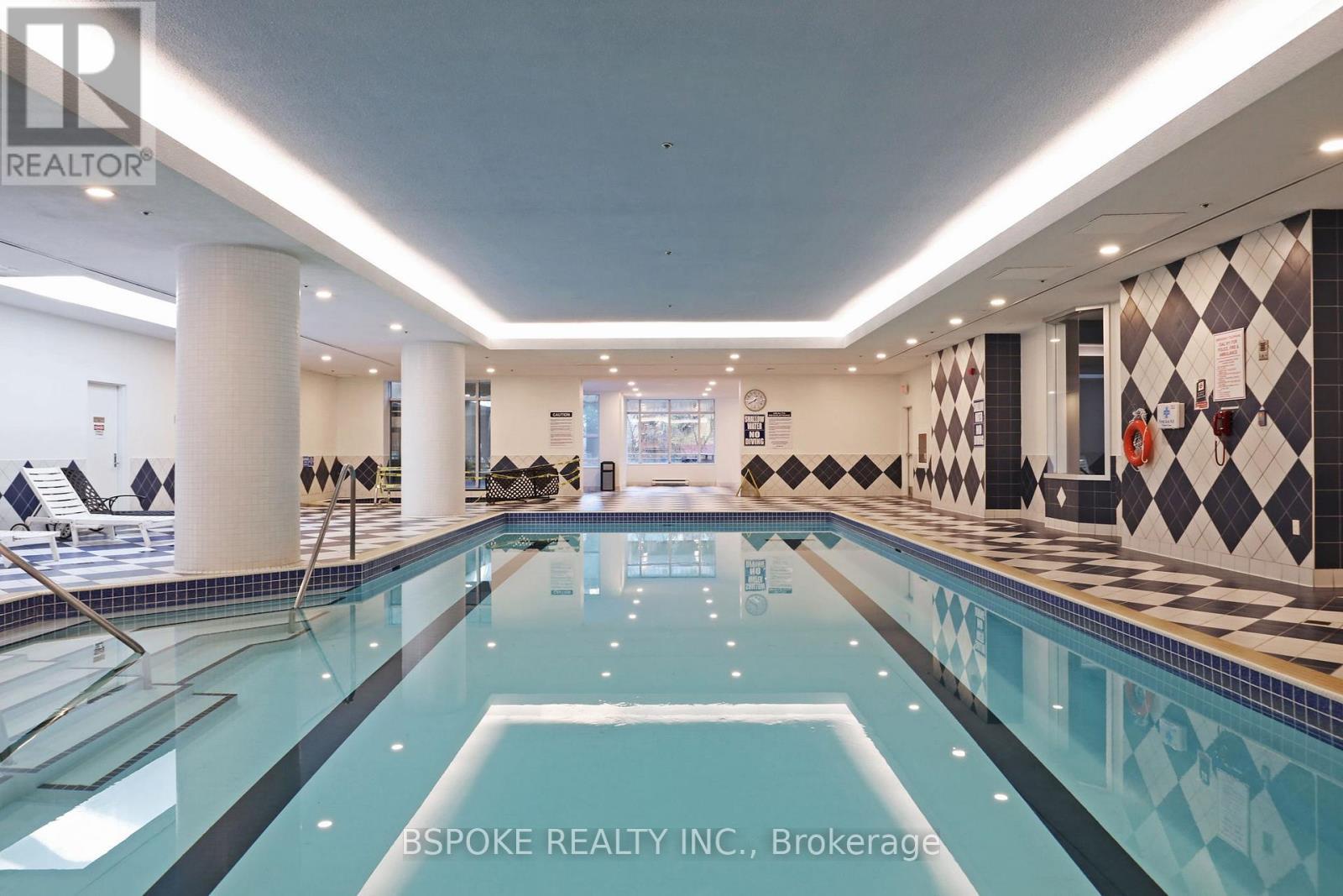 2500 - 38 Elm Street, Toronto, ON - Indoor Photo Showing Other Room With In Ground Pool