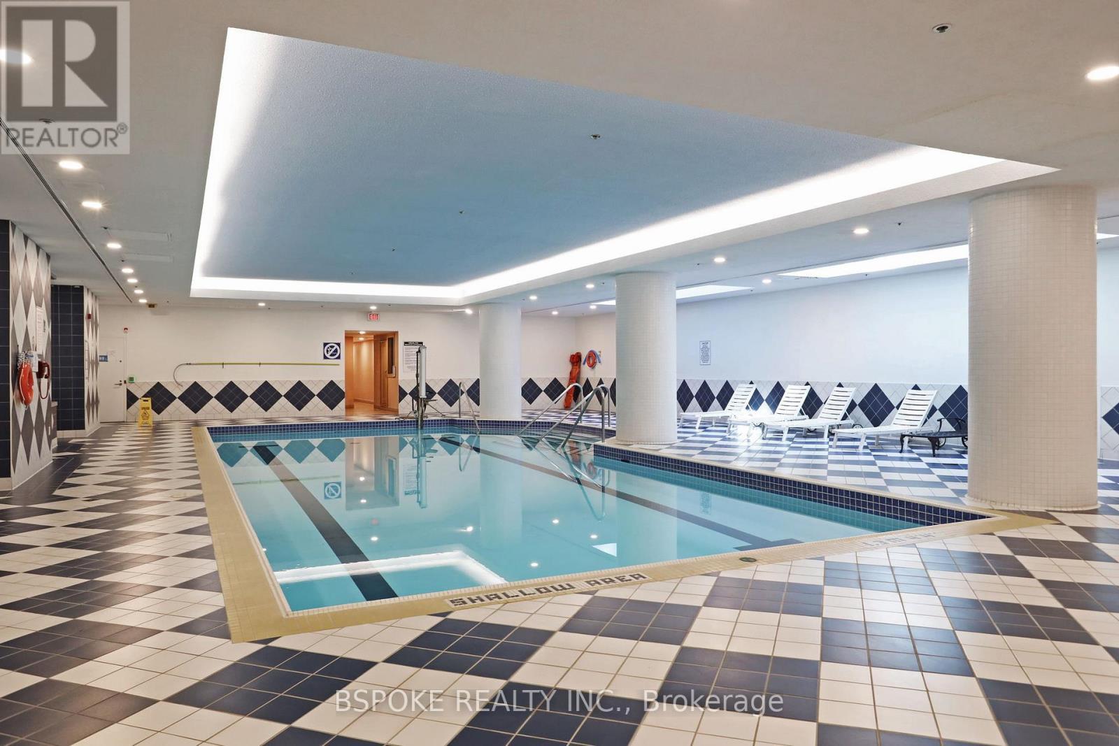 2500 - 38 Elm Street, Toronto, ON - Indoor Photo Showing Other Room With In Ground Pool
