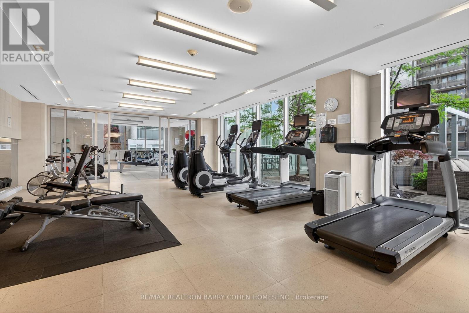 133 Pears Avenue, Toronto, ON - Indoor Photo Showing Gym Room