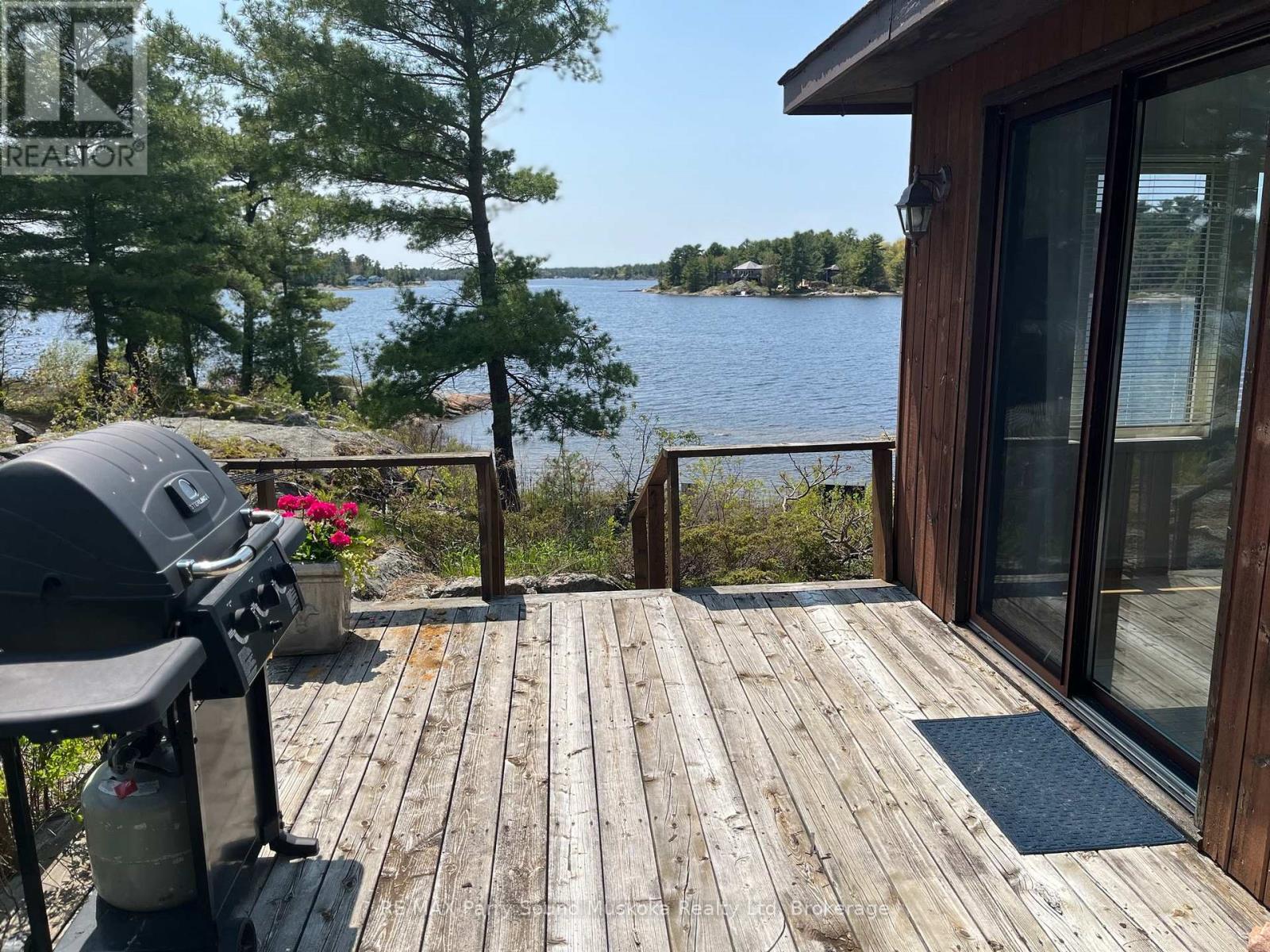 1260 Georgian Bay, The Archipelago (Archipelago North), ON - Outdoor With Body Of Water With Deck Patio Veranda