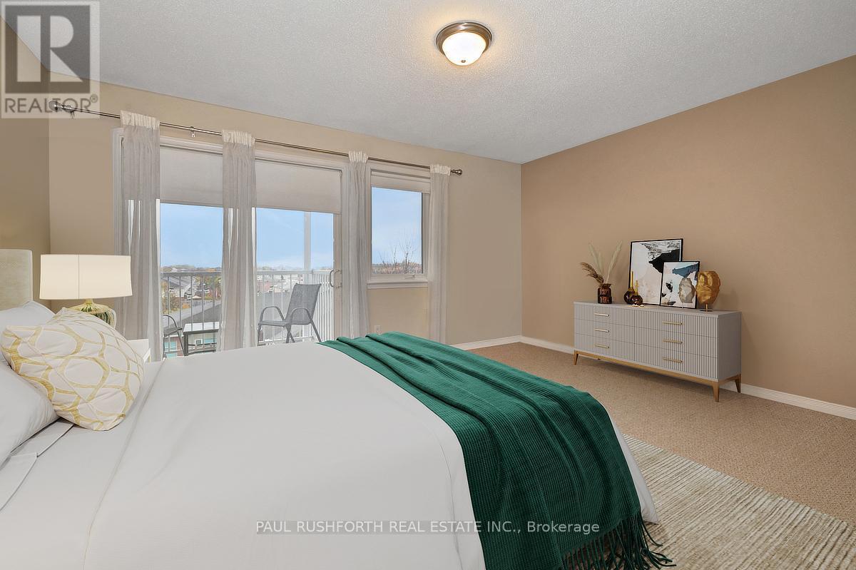 Virtually Staged-Primary Bedroom - 117 Keltie Private, Ottawa, ON - Indoor Photo Showing Bedroom