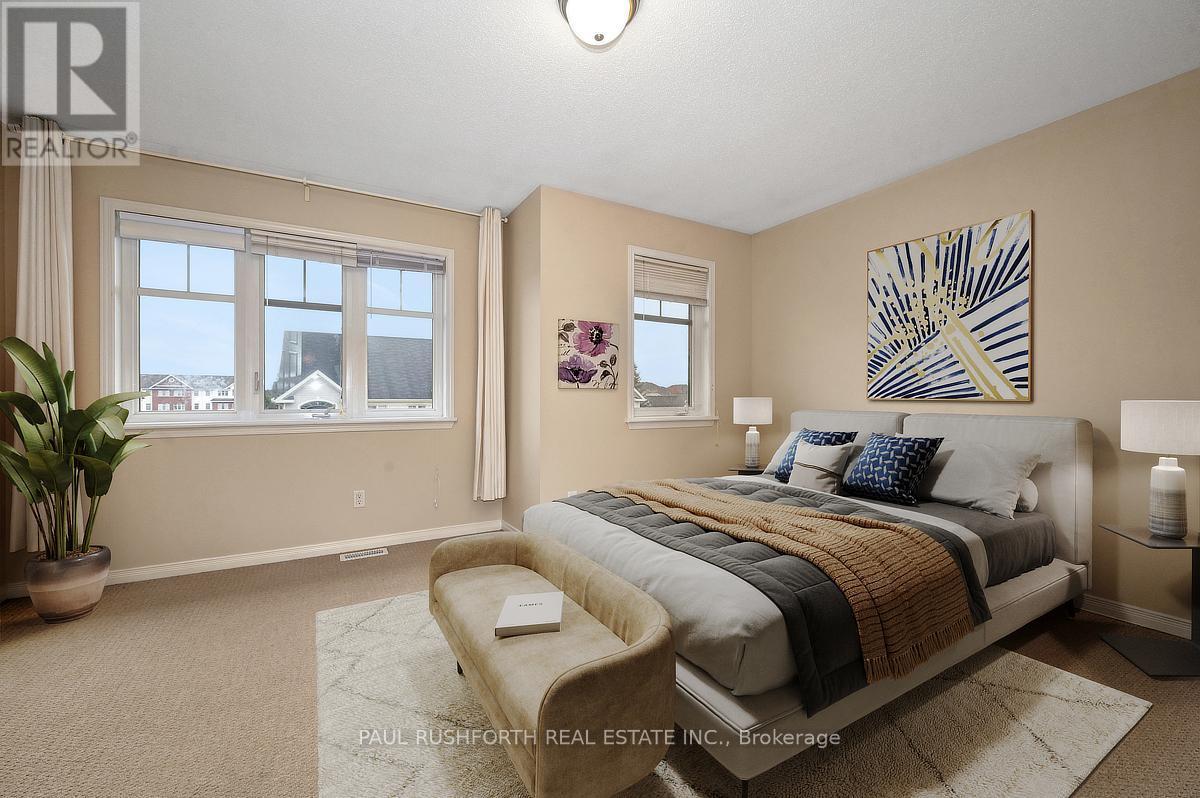 Virtually Staged-Bedroom #2 - 117 Keltie Private, Ottawa, ON - Indoor Photo Showing Bedroom