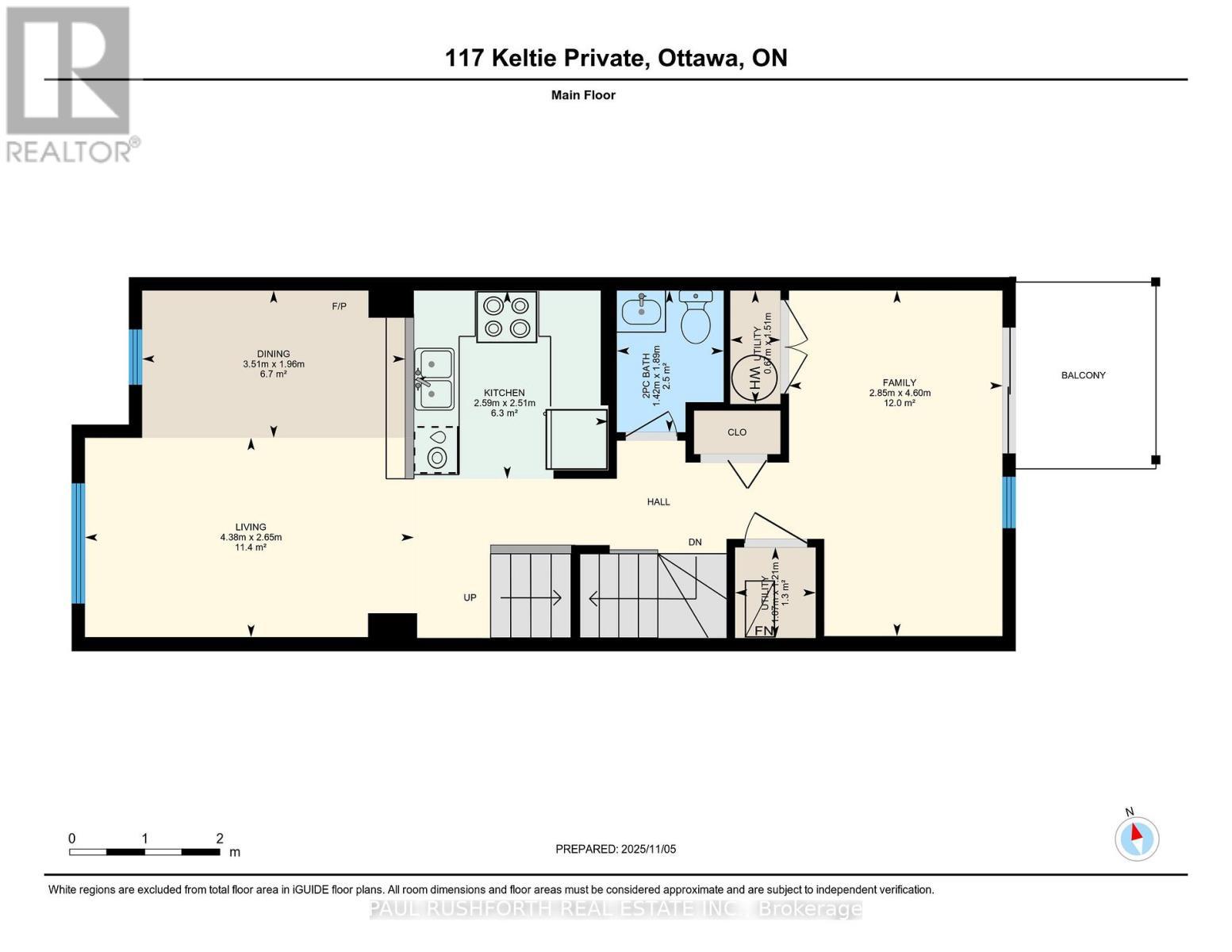 Floor Plan-Main Level - 117 Keltie Private, Ottawa, ON - Other