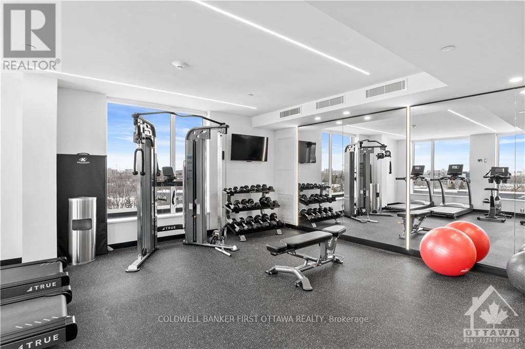 605 - 115 Echo Drive, Ottawa, ON - Indoor Photo Showing Gym Room