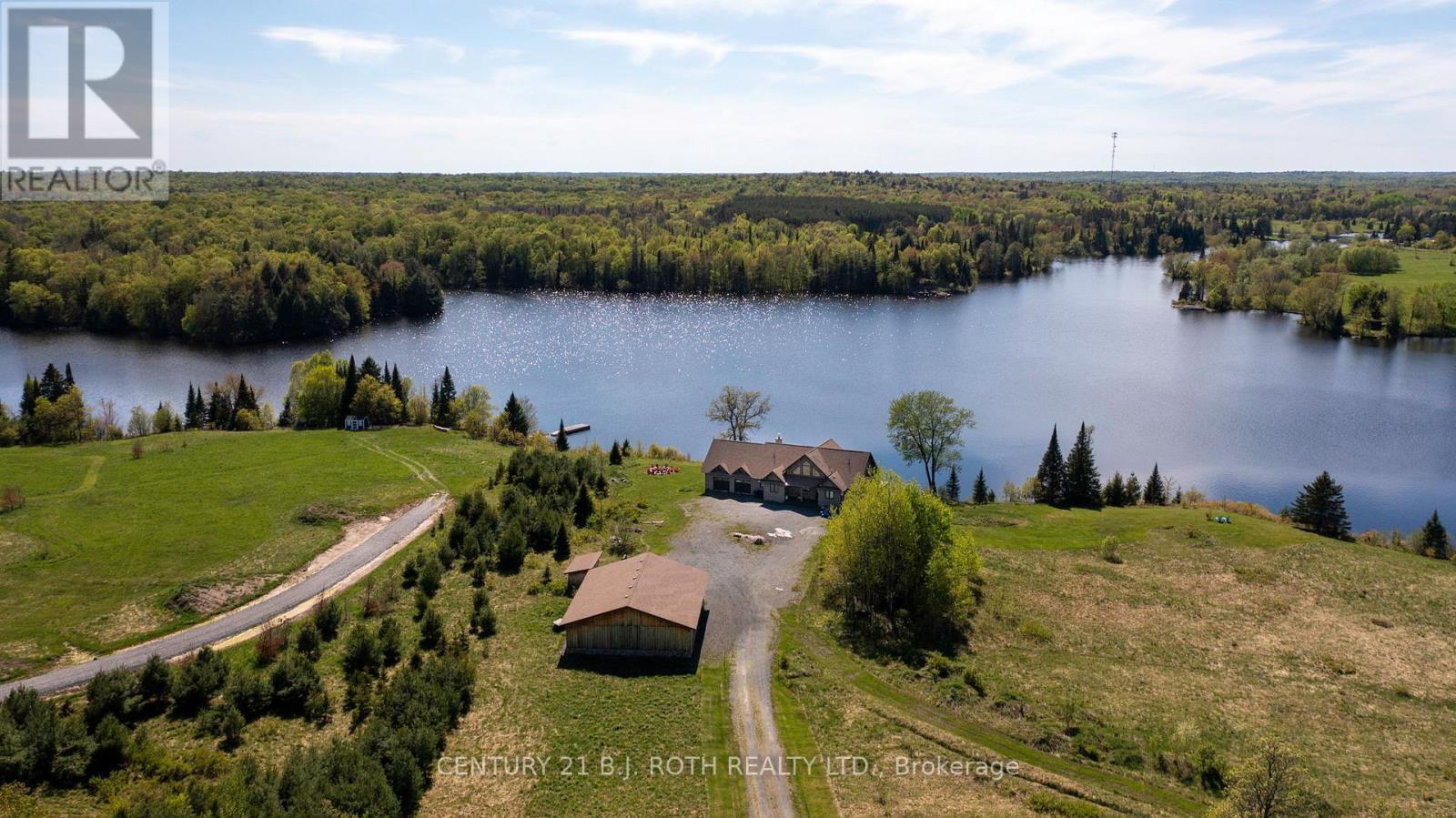64 Mccords Road, Mckellar, ON - Outdoor With Body Of Water With View