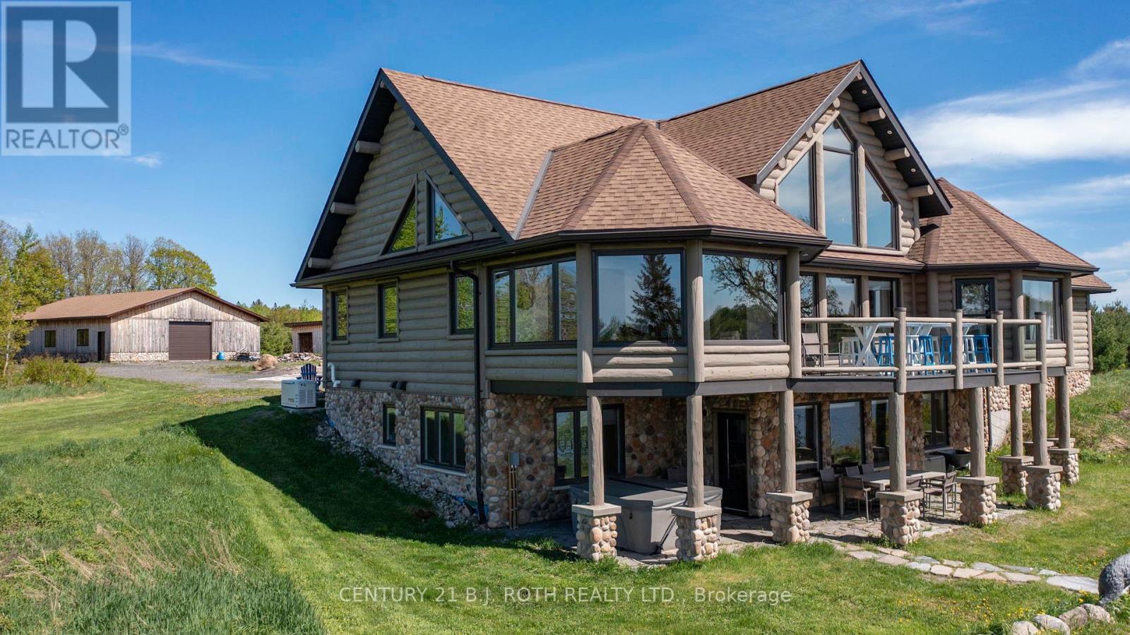 64 Mccords Road, Mckellar, ON - Outdoor With Deck Patio Veranda