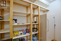 Lower Level Storage Area -