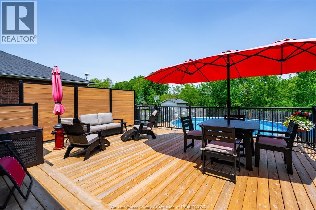 171 Sturgeon Meadows, Leamington, ON - Outdoor With Above Ground Pool With Deck Patio Veranda With Exterior