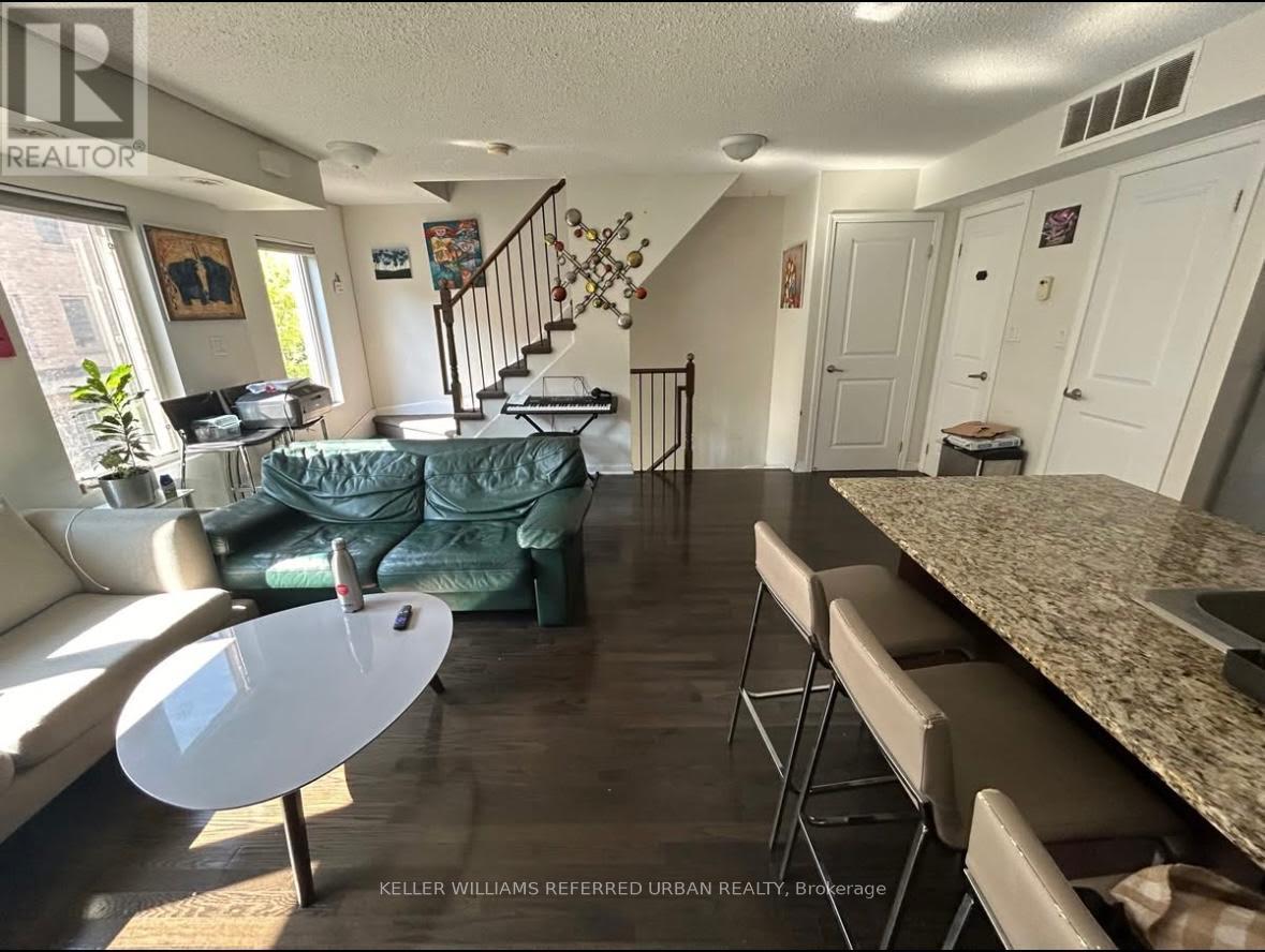 244 - 12 Foundry Avenue, Toronto, ON - Indoor Photo Showing Living Room