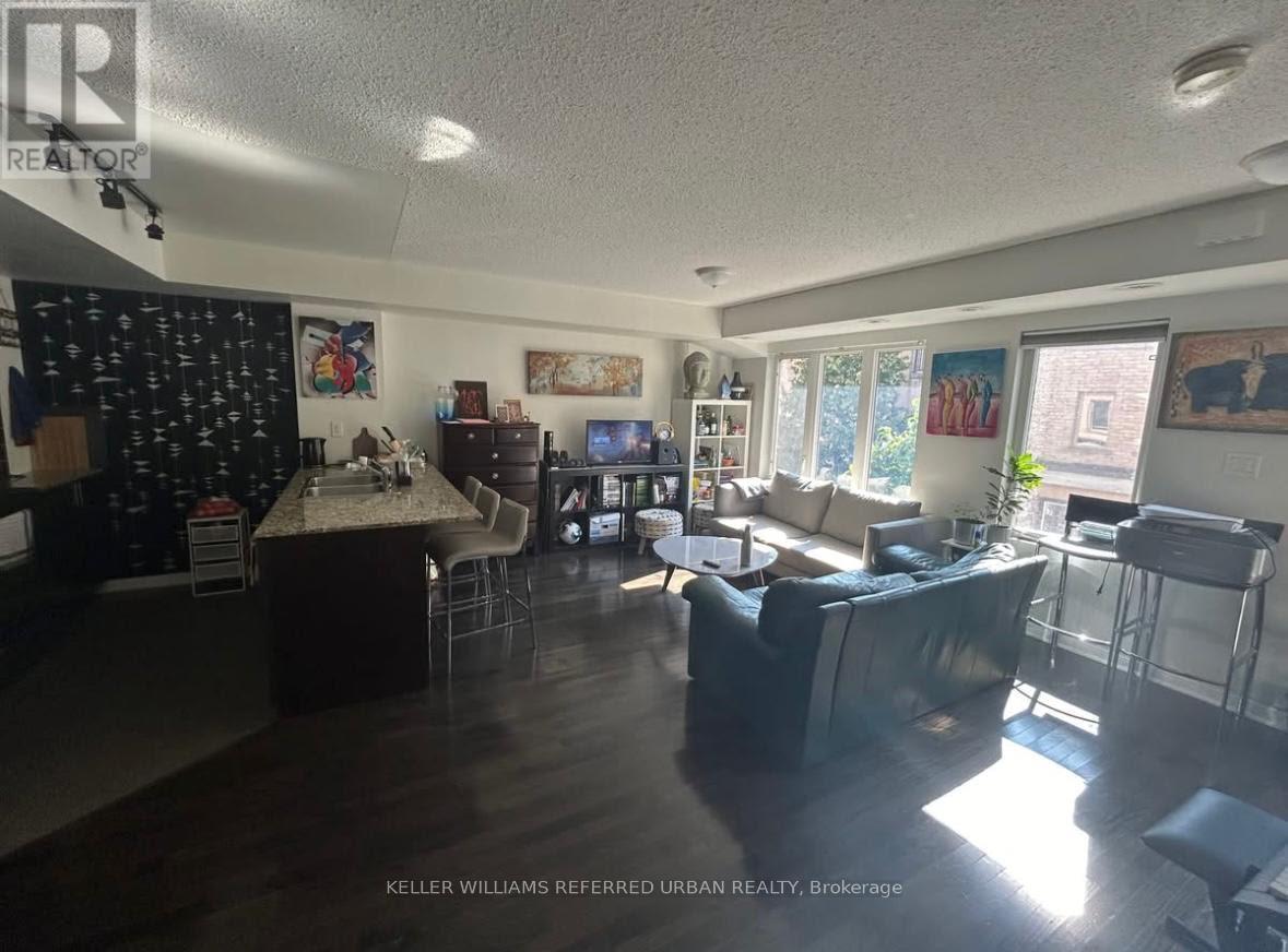 244 - 12 Foundry Avenue, Toronto, ON - Indoor Photo Showing Living Room