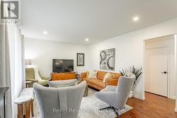 Warm and cozy family room -