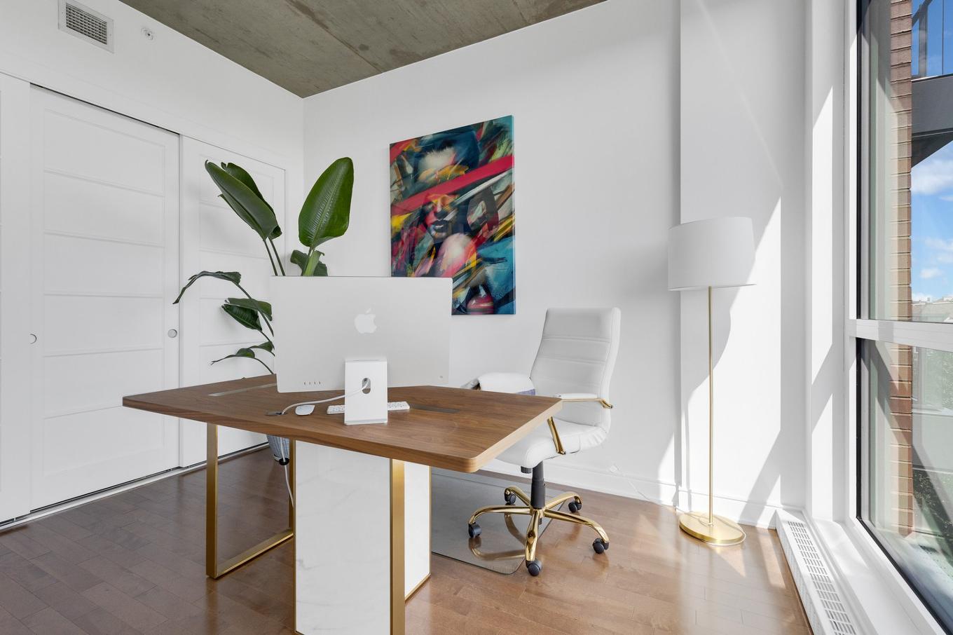 Chambre à coucher - 404-2200 Rue Harriet-Quimby, Montréal (Saint-Laurent), QC - Indoor Photo Showing Office