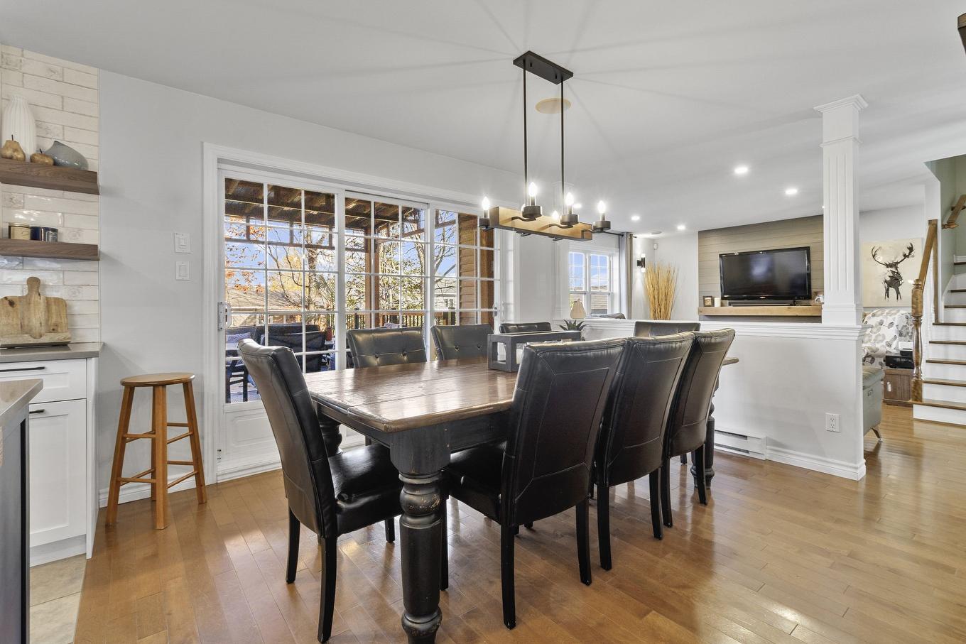 Dining room - 1075 Rue De Forillon, Sherbrooke (Brompton/Rock Forest/Saint-Élie/Deauville), QC - Indoor Photo Showing Dining Room