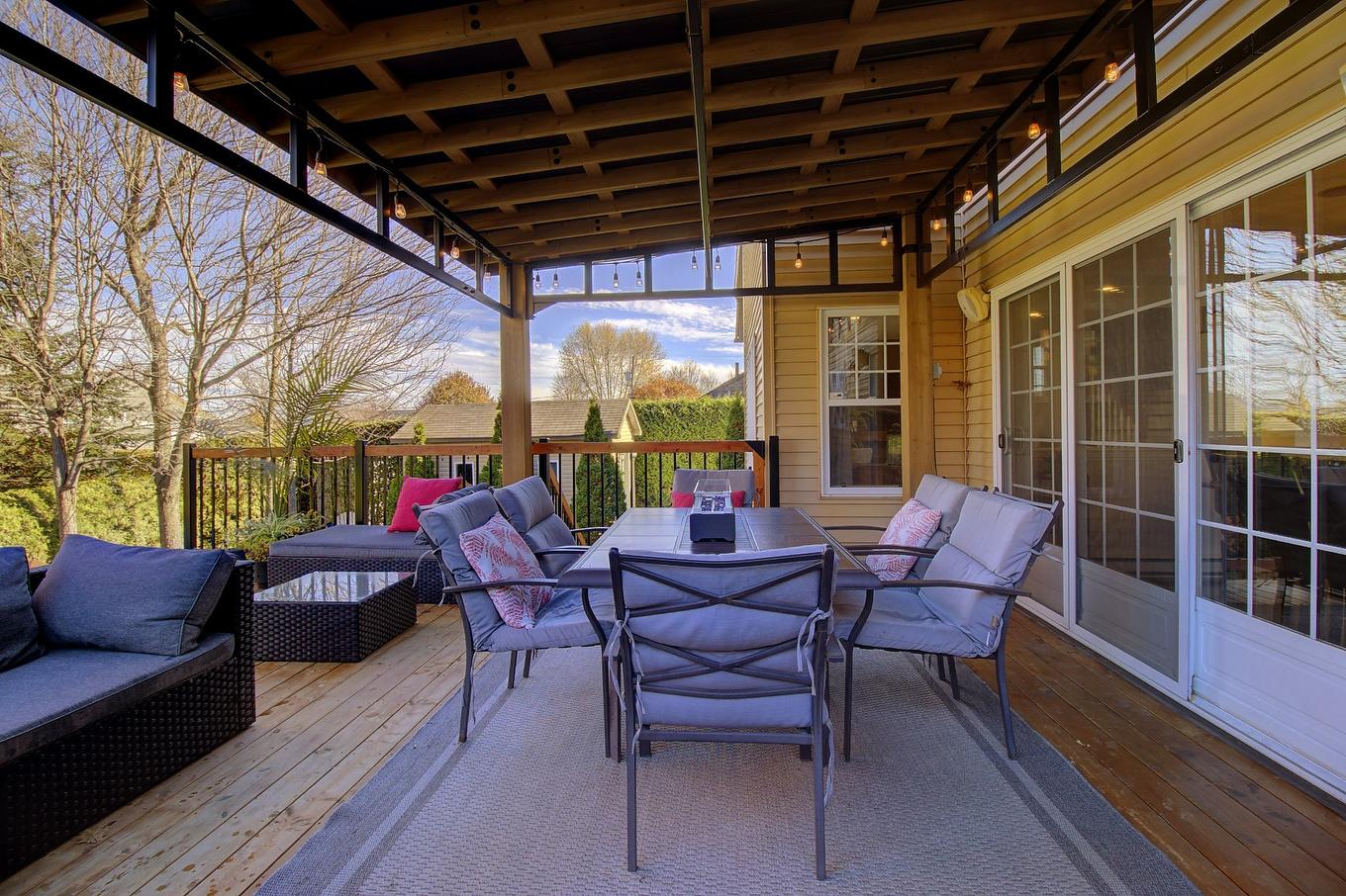 Patio - 1075 Rue De Forillon, Sherbrooke (Brompton/Rock Forest/Saint-Élie/Deauville), QC - Outdoor With Deck Patio Veranda With Exterior