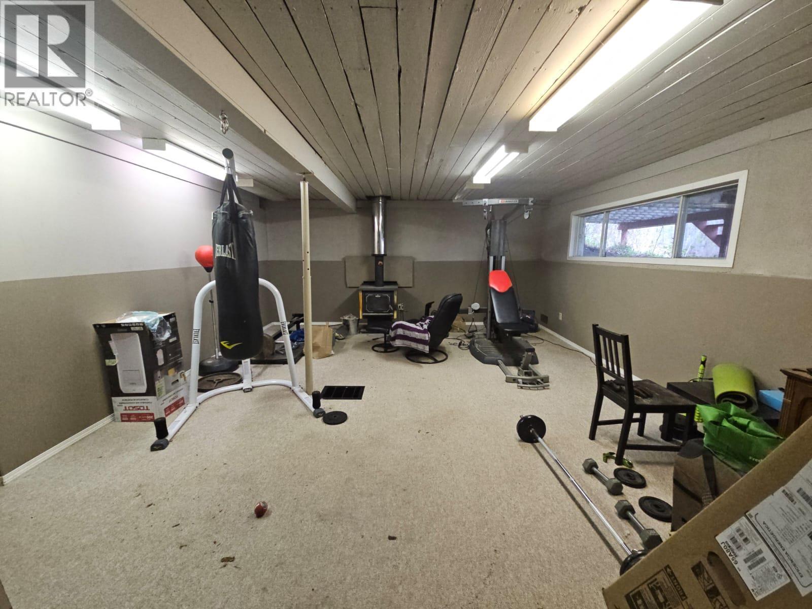 6327 Wildmare Sub, Chetwynd, BC - Indoor Photo Showing Gym Room