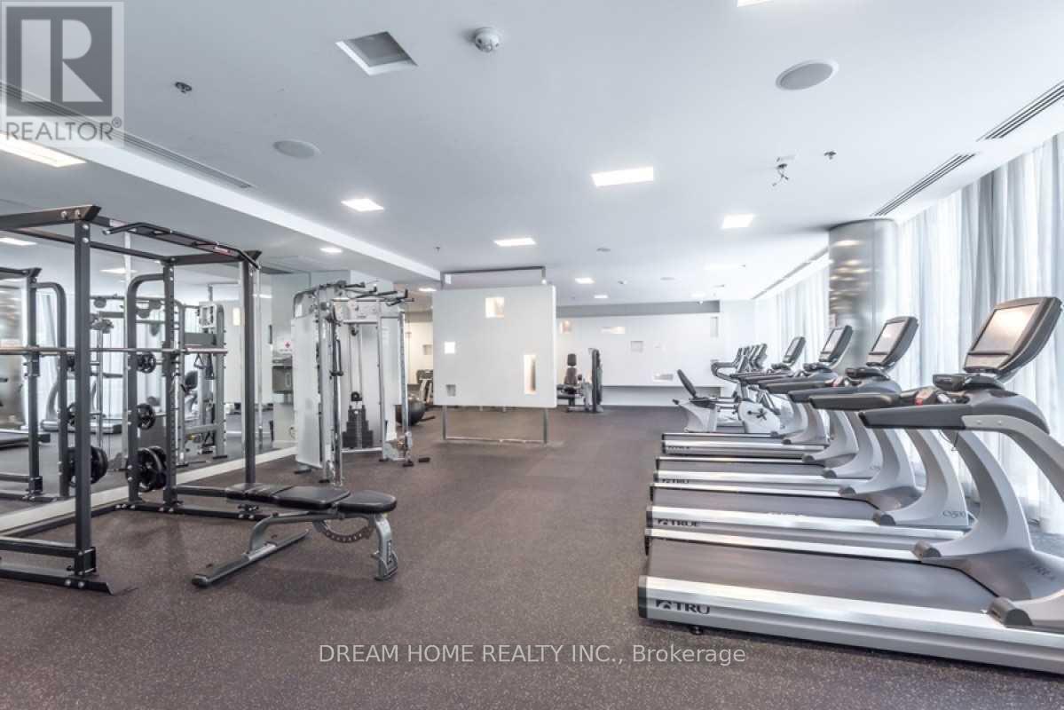 2802 - 28 Ted Rogers Way, Toronto, ON - Indoor Photo Showing Gym Room