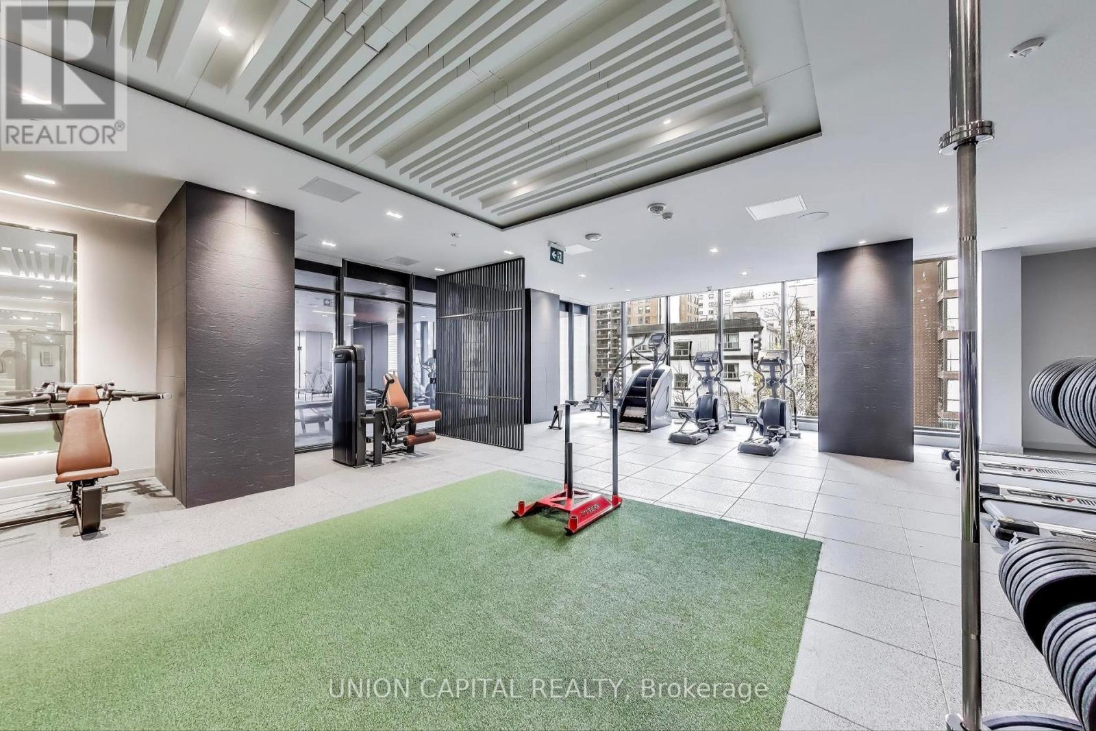 3507 - 319 Jarvis Street, Toronto, ON - Indoor Photo Showing Gym Room