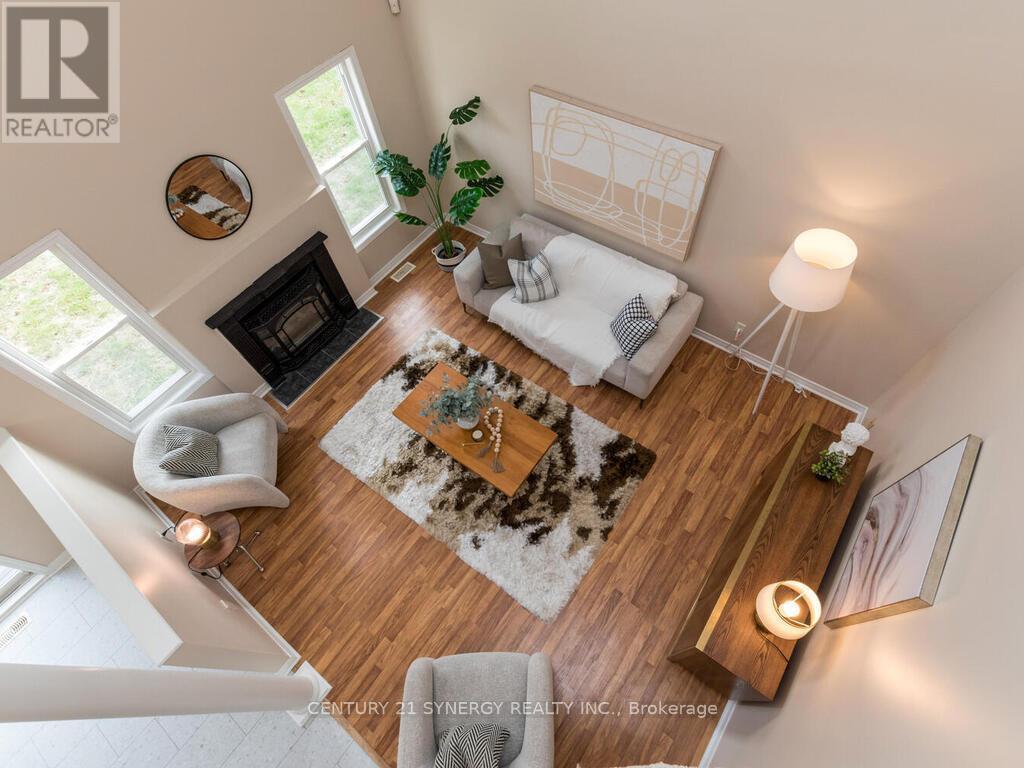 View from the balcony! - 34 Eliza Crescent, Ottawa, ON - Indoor With Fireplace