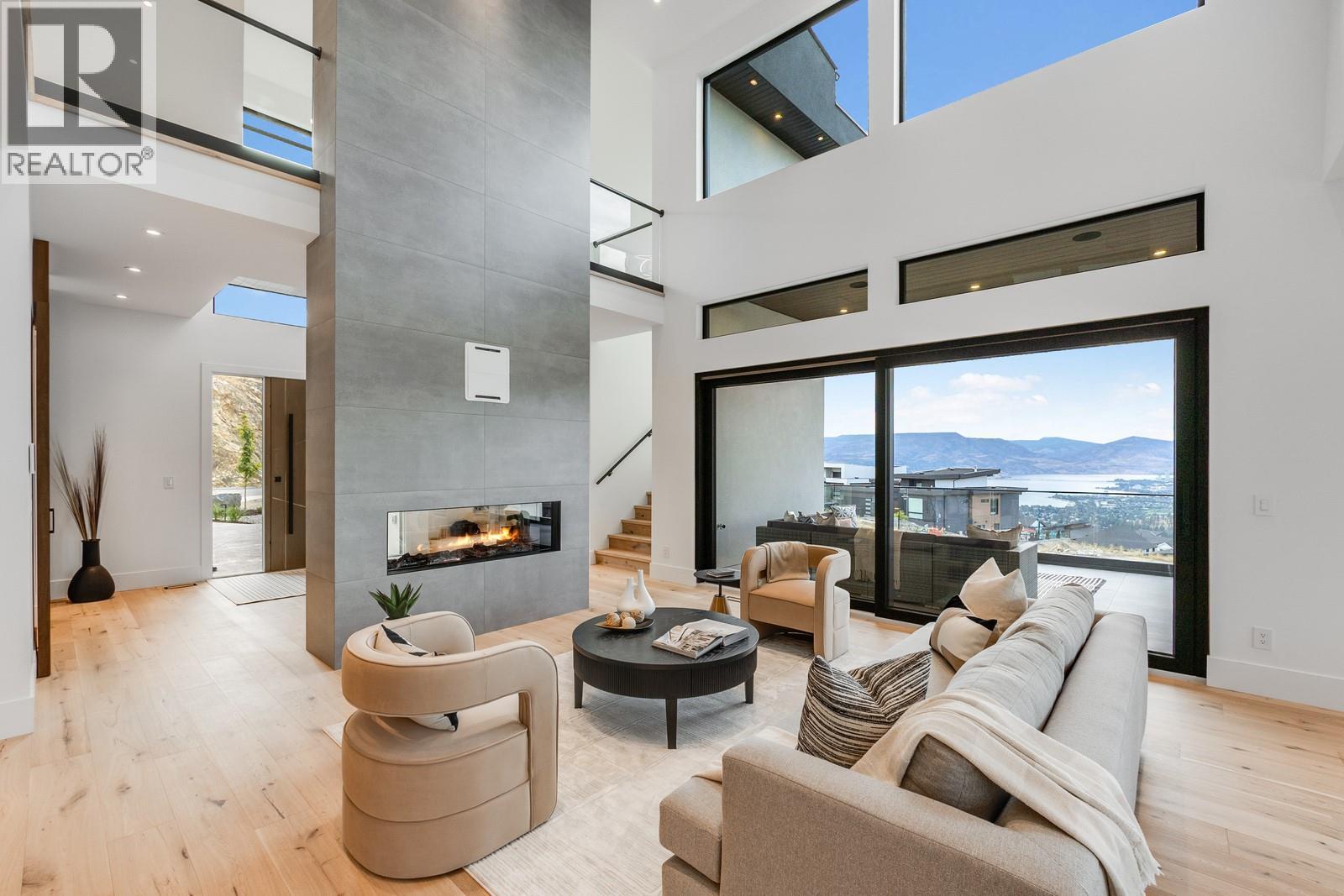 1122 Pearcy Court, Kelowna, BC - Indoor Photo Showing Other Room With Fireplace