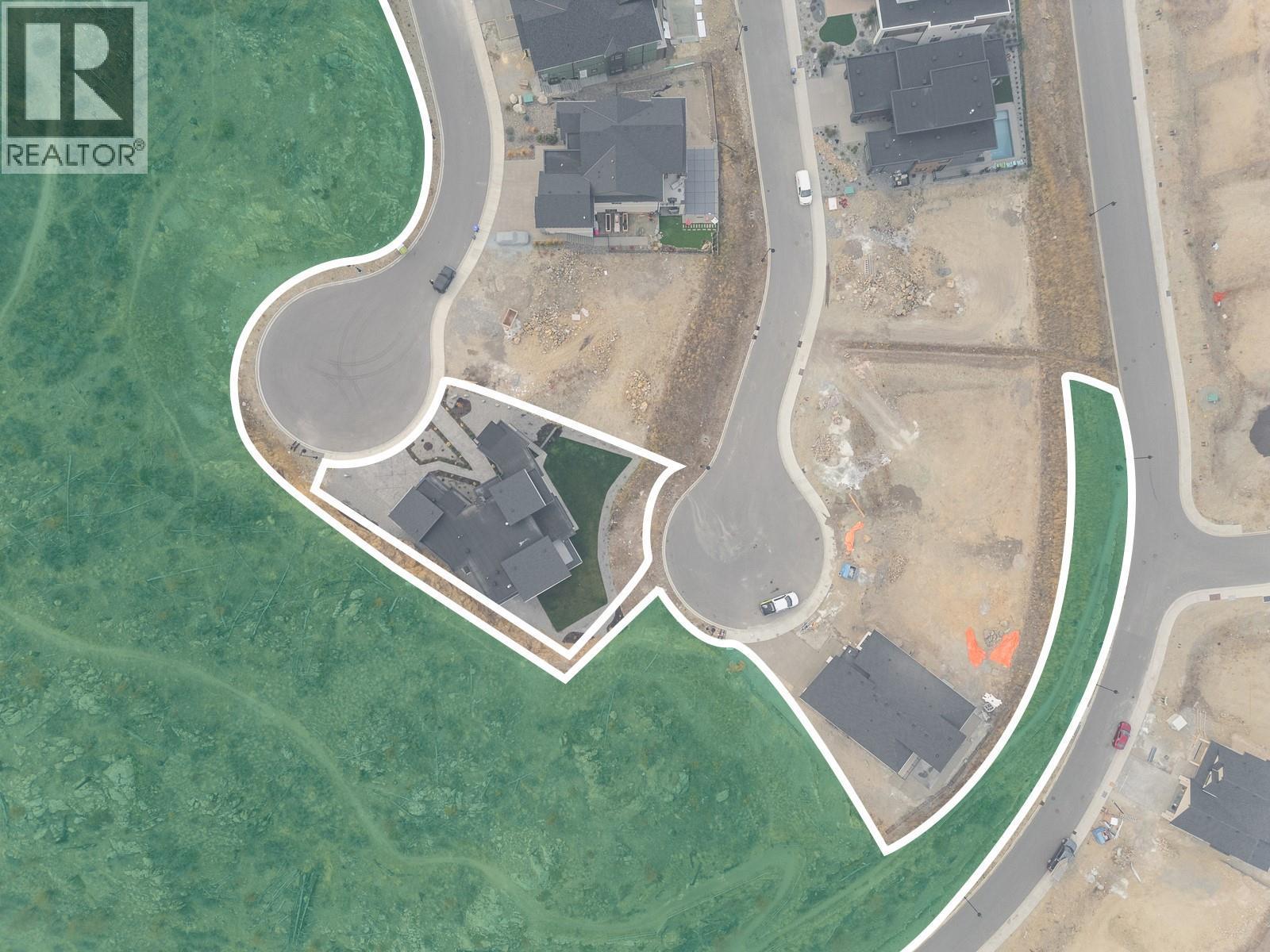 SURROUNDED by park land (in green) - 1122 Pearcy Court, Kelowna, BC - Other