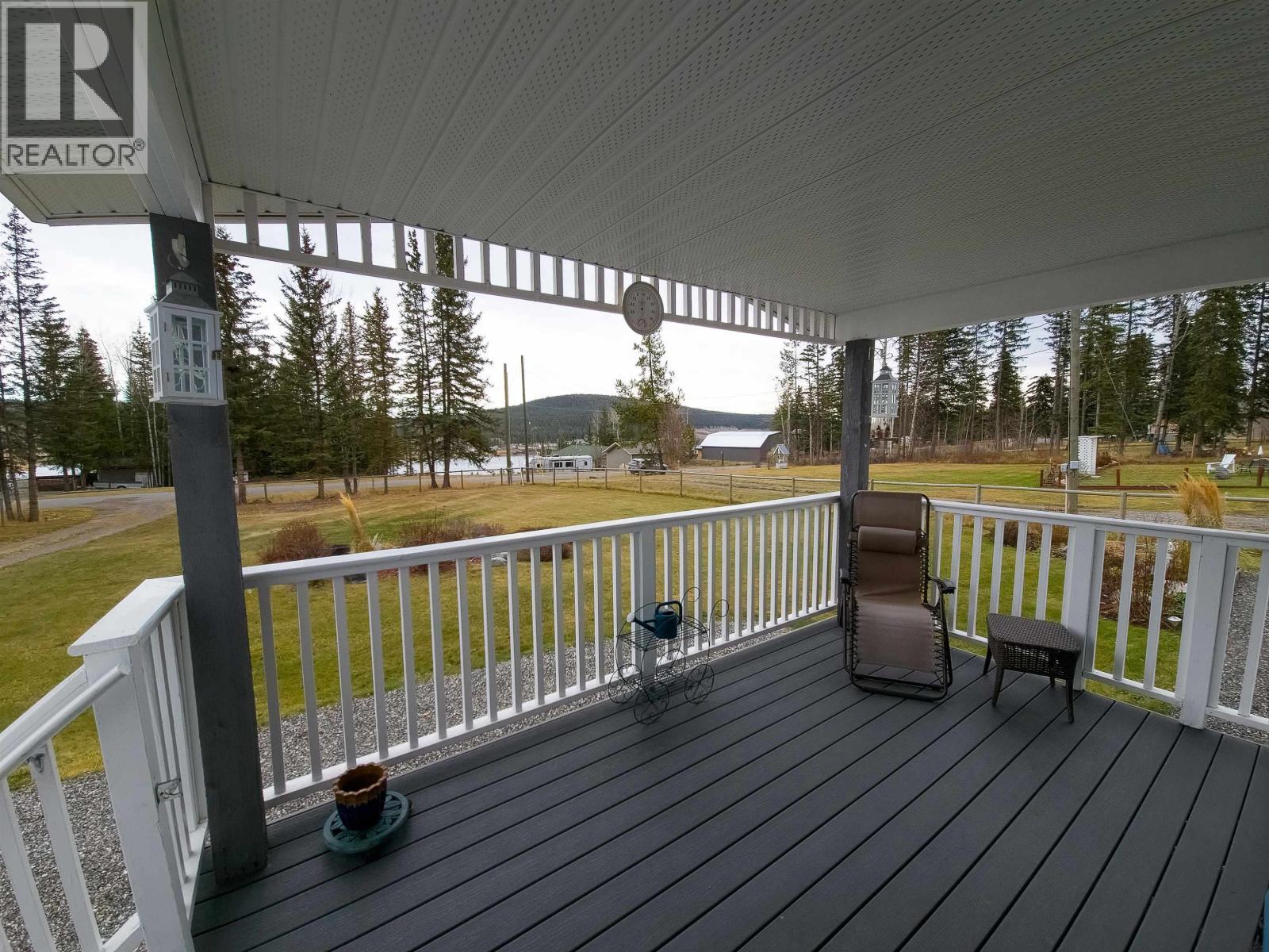 6064 Norman Road, 100 Mile House, BC - Outdoor With Deck Patio Veranda With Exterior