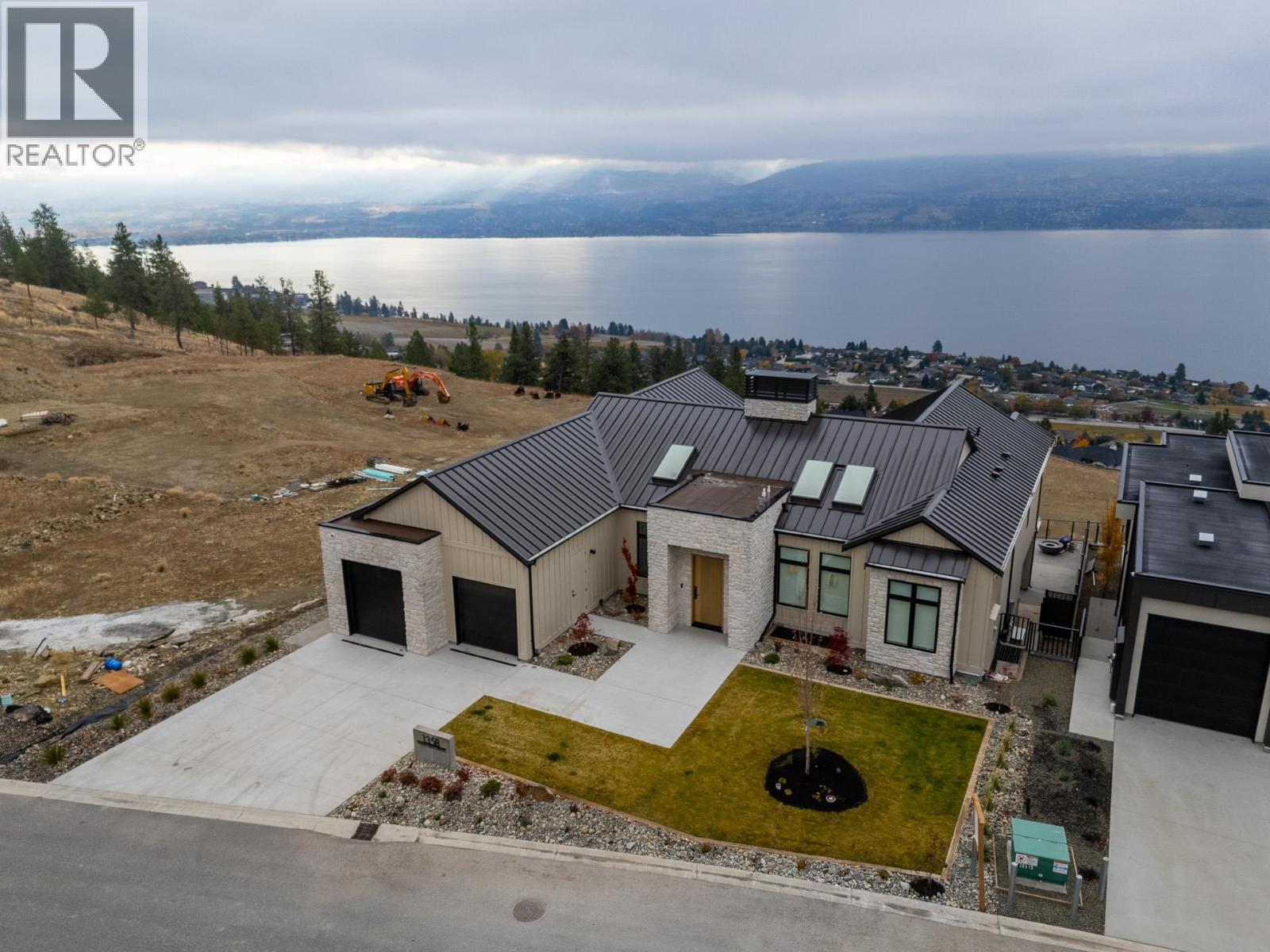 1359 Vineyard Drive, West Kelowna, BC - Outdoor With Body Of Water