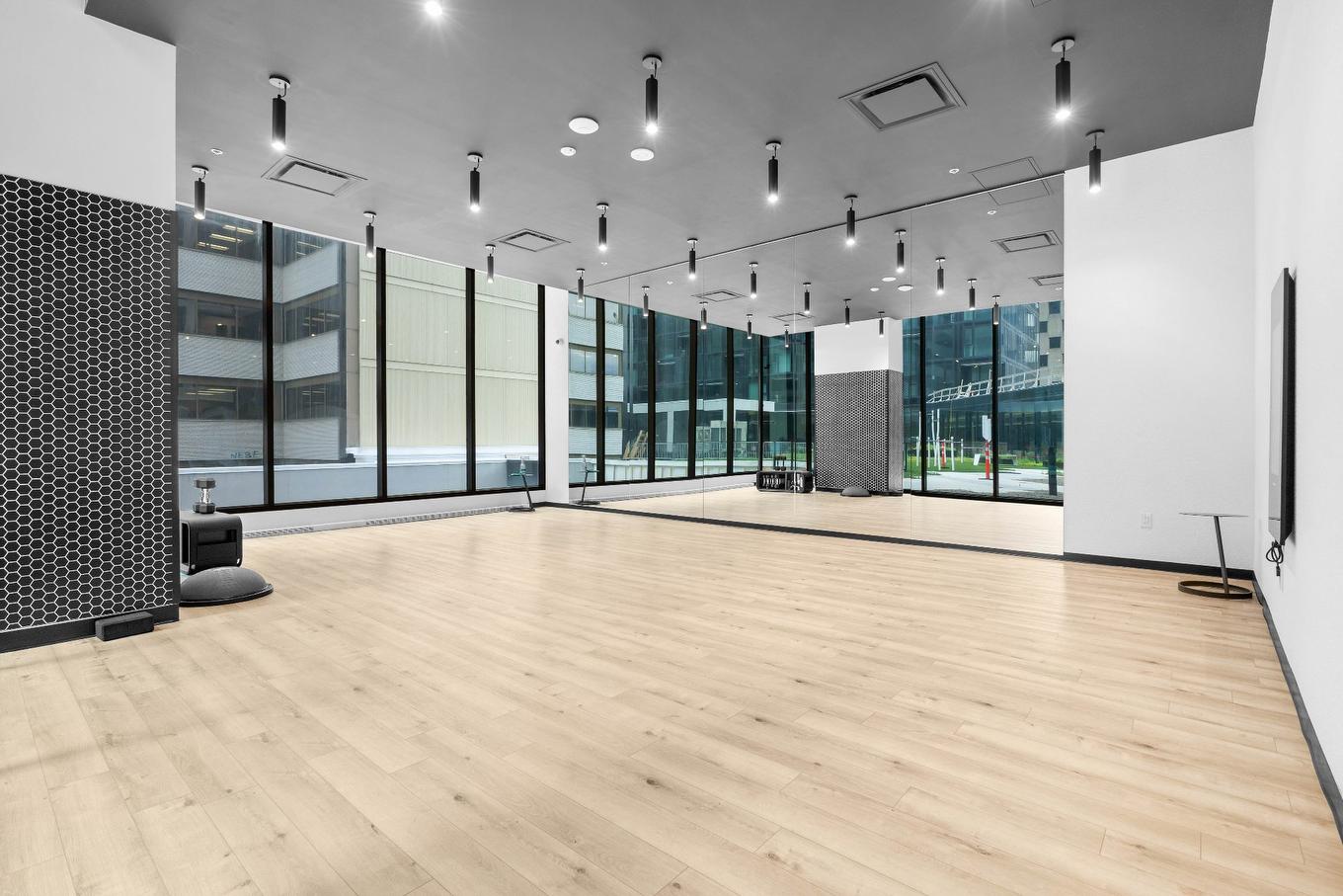 Exercise room - 4916-1210 Rue Jeanne-Mance, Montréal (Ville-Marie), QC - Indoor Photo Showing Other Room