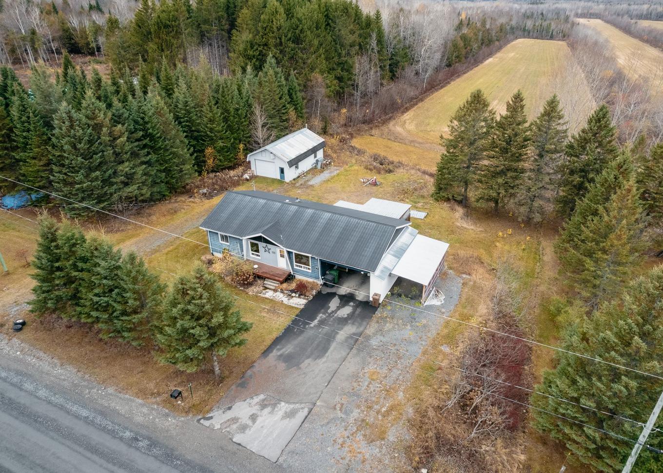 Back facade - 67 Ch. Bouchard, Audet, QC - Outdoor With View