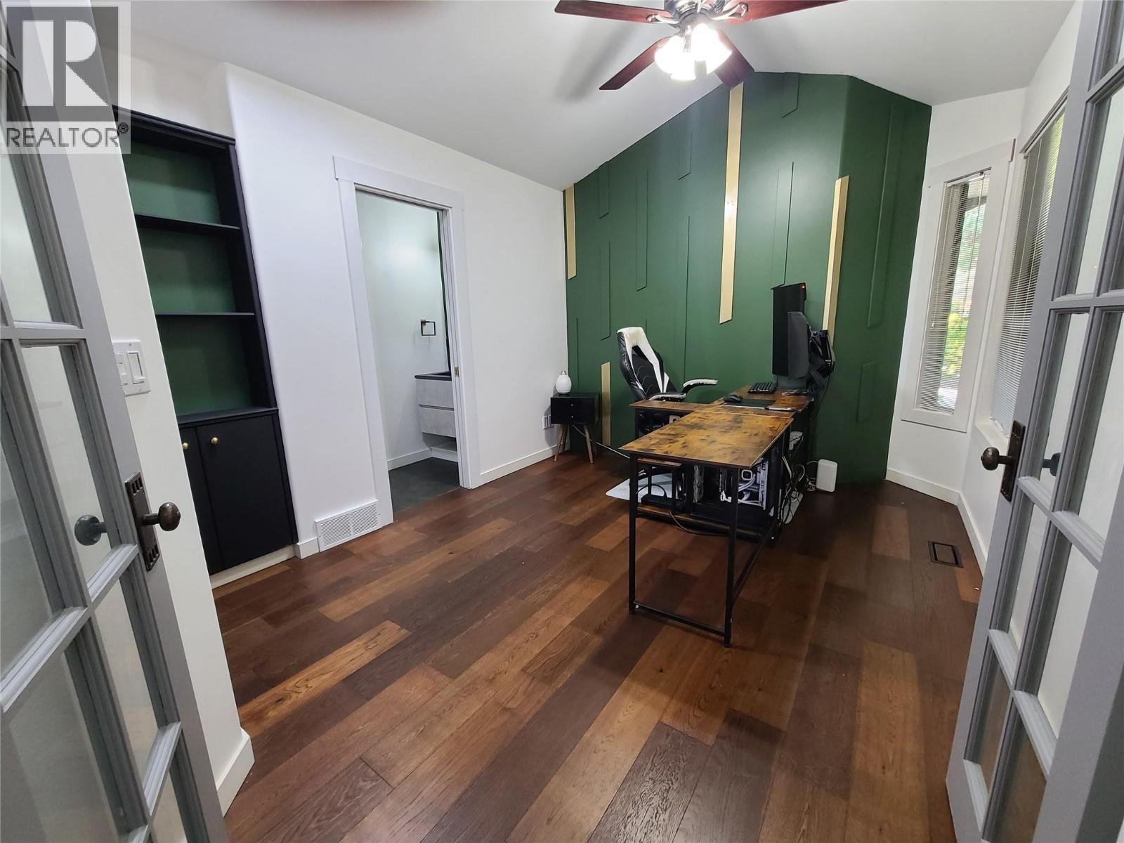 Office with powder room - 3897 Gallaghers Grange, Kelowna, BC - Indoor Photo Showing Other Room