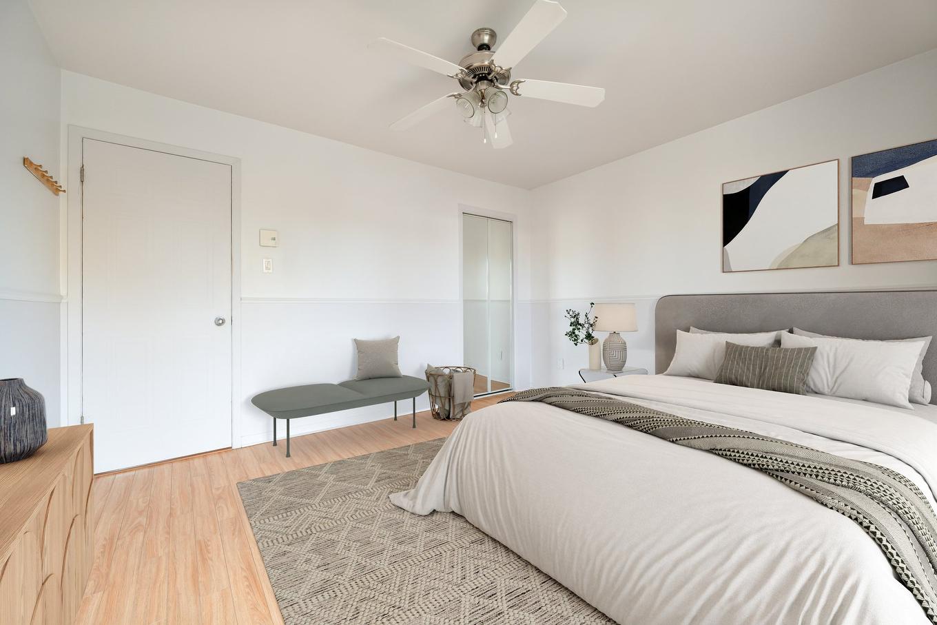 Bedroom - 9623 Rue Bellerive, Montréal (Mercier/Hochelaga-Maisonneuve), QC - Indoor Photo Showing Bedroom