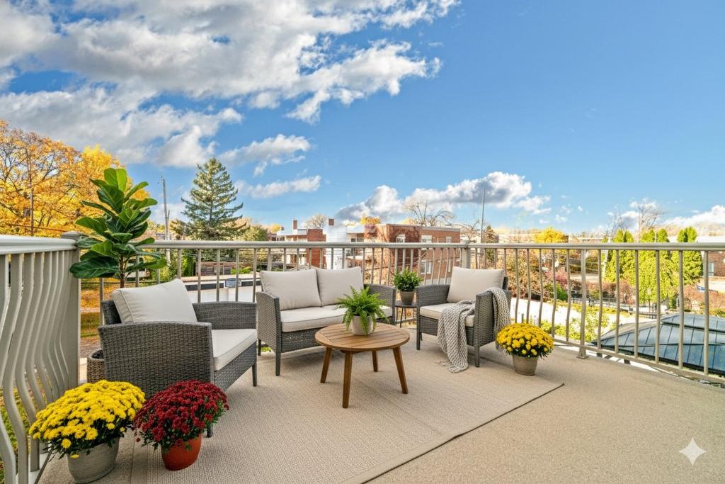 Balcony - 9623 Rue Bellerive, Montréal (Mercier/Hochelaga-Maisonneuve), QC - Outdoor