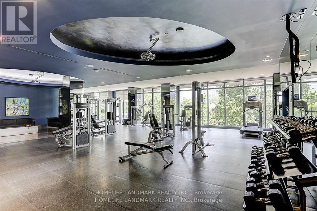208 - 5162 Yonge Street, Toronto, ON - Indoor Photo Showing Gym Room