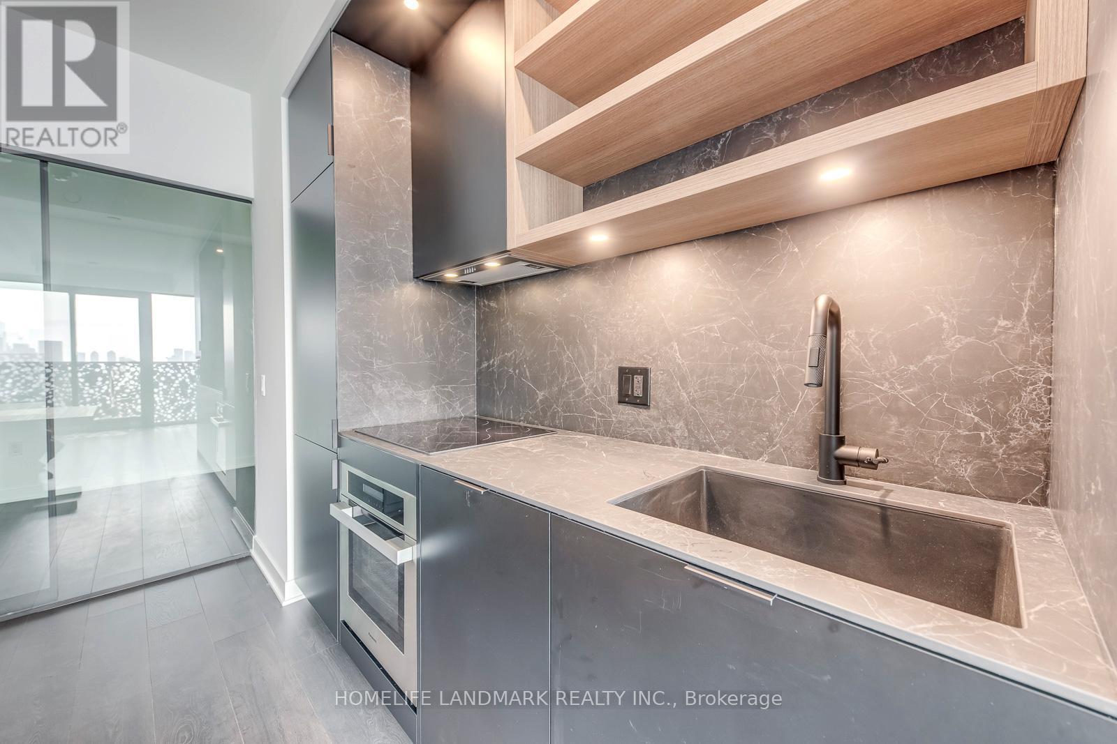 4103 - 55 Charles Street E, Toronto, ON - Indoor Photo Showing Kitchen With Upgraded Kitchen