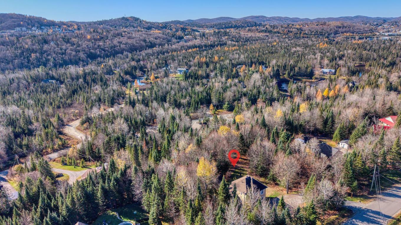 Aerial photo - 67 Mtée Des Samares, Sainte-Agathe-Des-Monts, QC - Outdoor With View