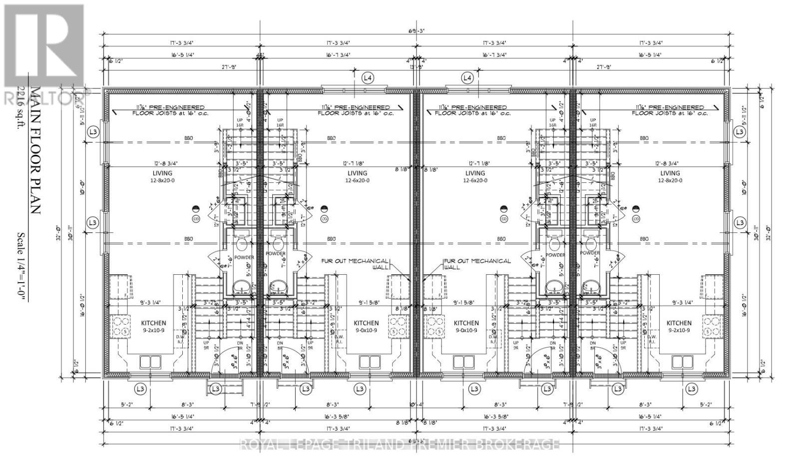 PROPOSED MAIN FLOOR PLAN - 419 Base Line Road E, London South (South G), ON