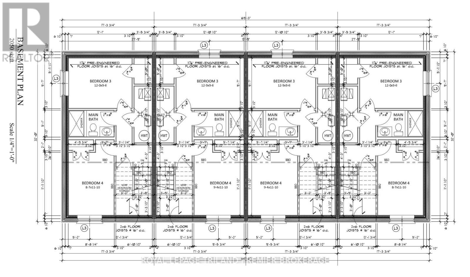 PROPOSED BASEMENT PLAN - 419 Base Line Road E, London South (South G), ON