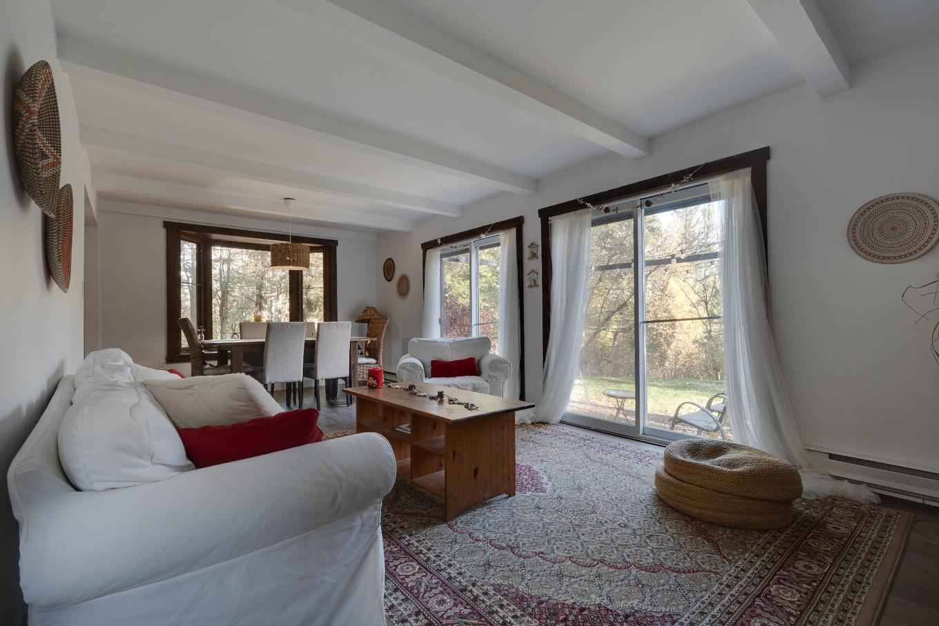 Salon - 865 Côte St-Gabriel O., Saint-Sauveur, QC - Indoor Photo Showing Living Room