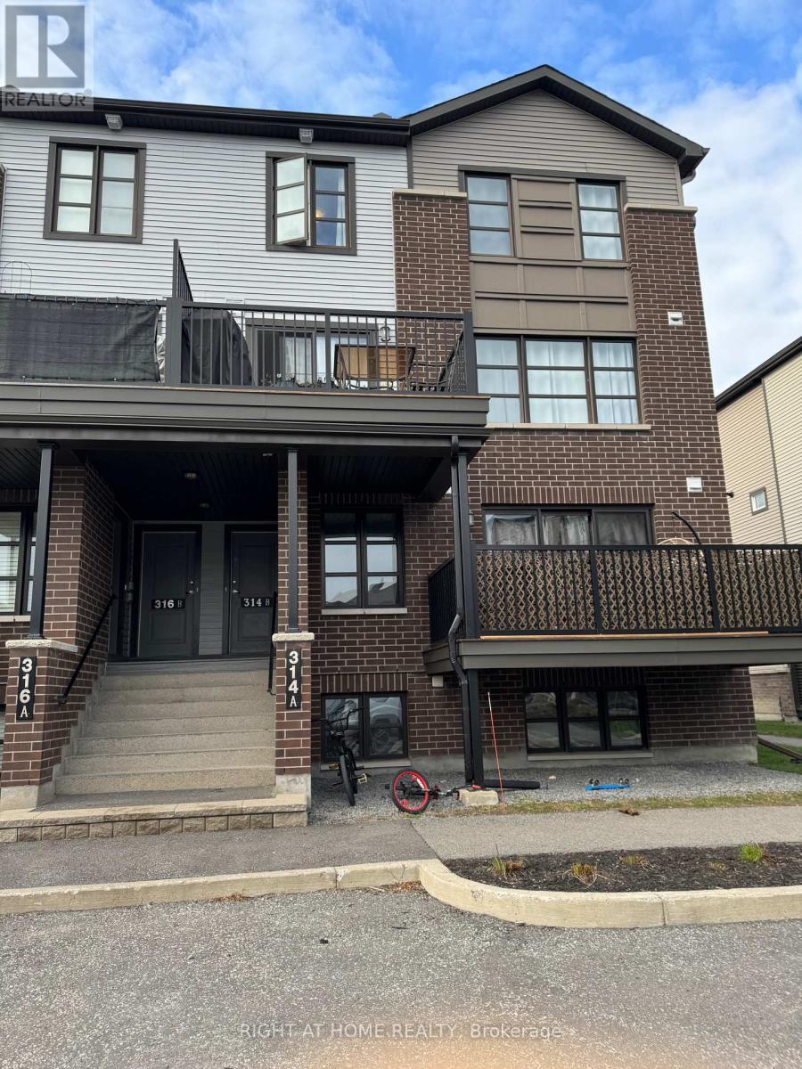 B - 314 Des Tilleuls Private, Ottawa, ON - Outdoor With Balcony With Deck Patio Veranda With Facade