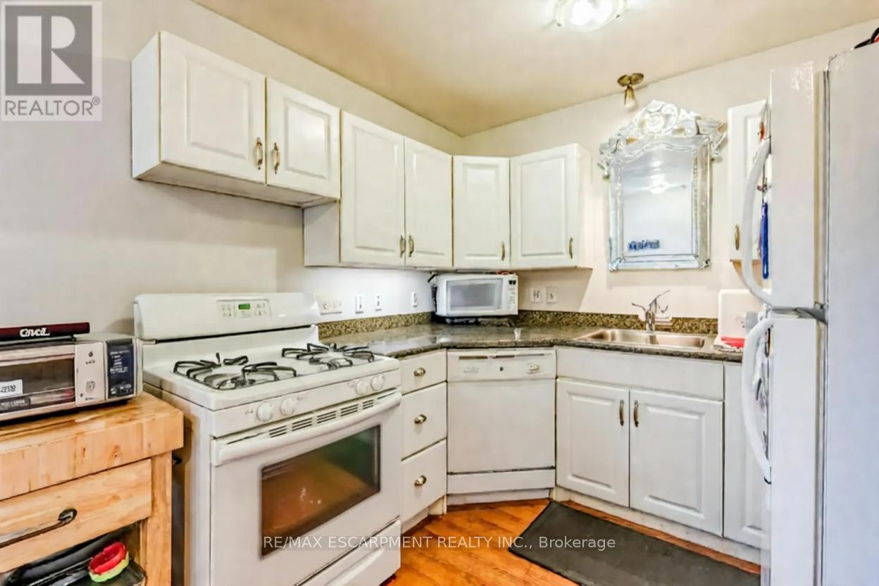 172 Markland Street, Hamilton, ON - Indoor Photo Showing Kitchen With Double Sink