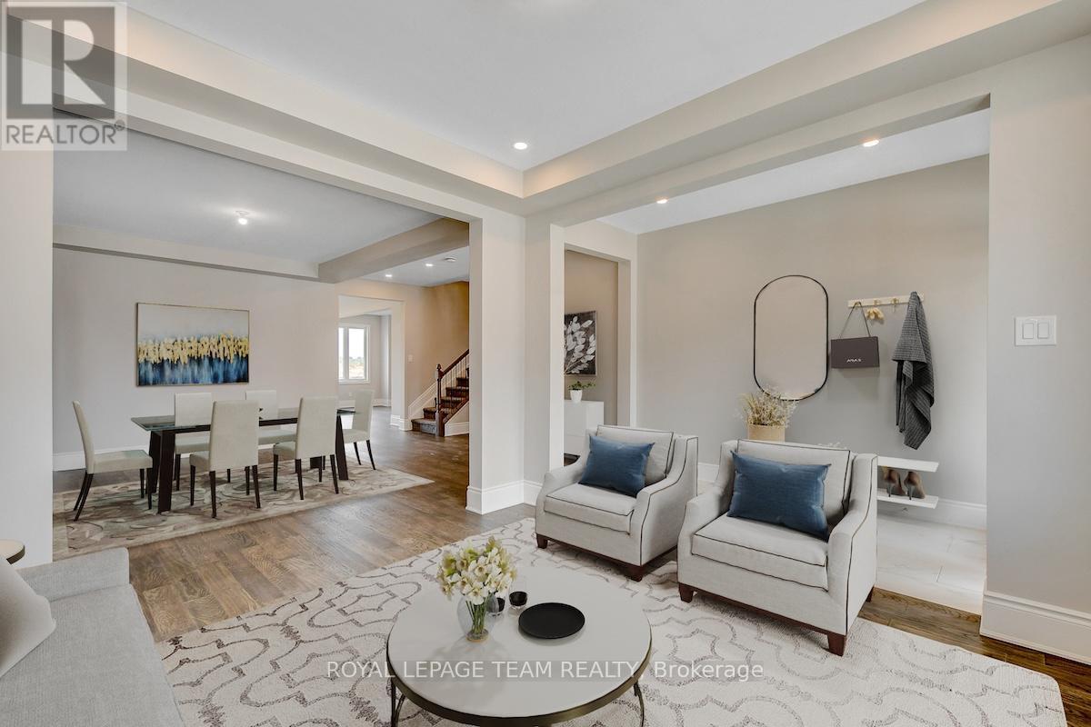Living room | open to the Dining room - 1038 Charolais Place, Ottawa, ON - Indoor Photo Showing Living Room