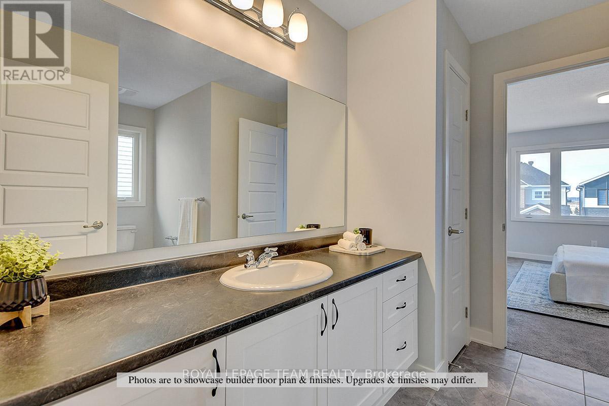 2nd | Bedroom3 Bath Model home finishes may differ - 1038 Charolais Place, Ottawa, ON - Indoor Photo Showing Bathroom