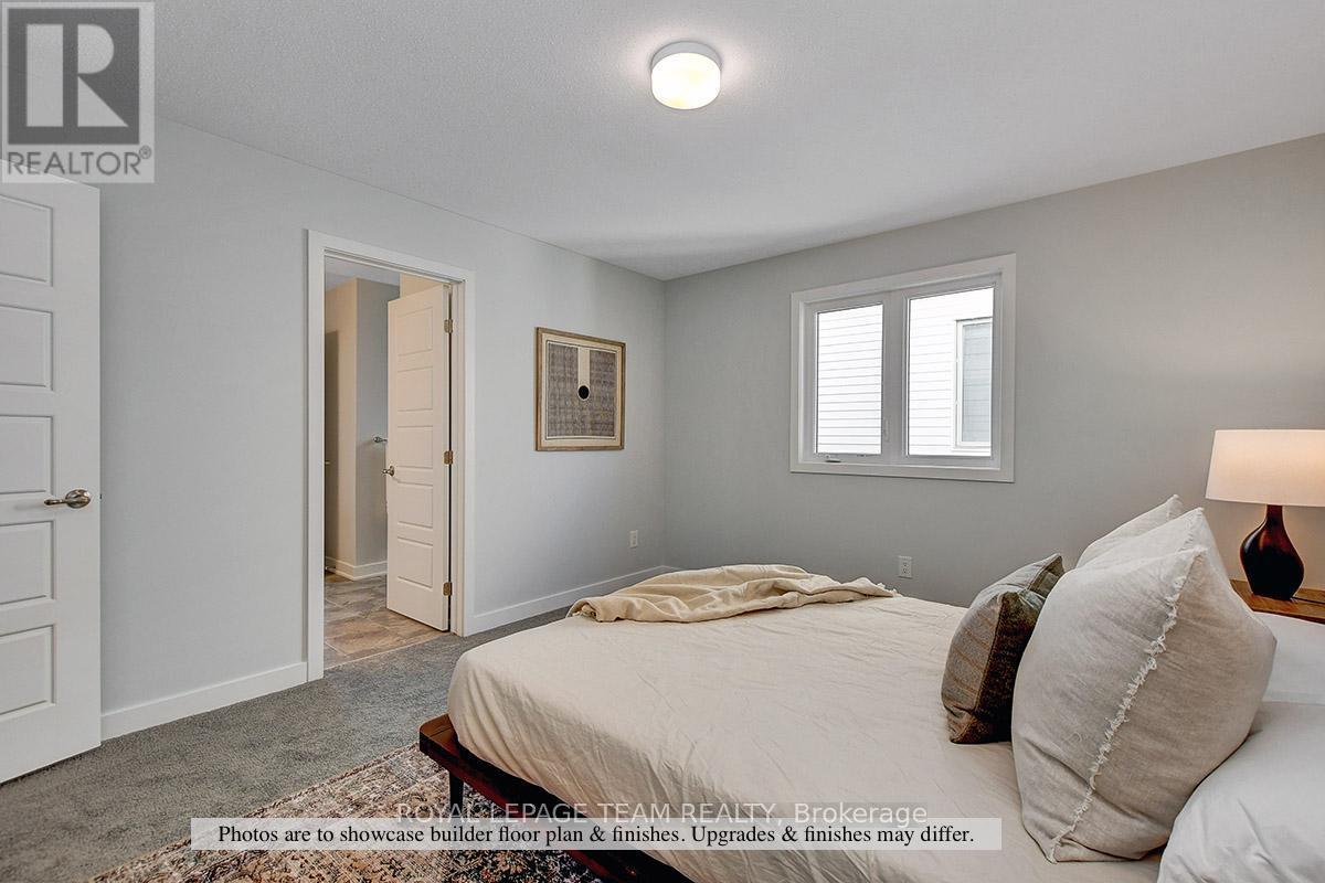 2nd | Bedroom 4 | Model home finishes may differ - 1038 Charolais Place, Ottawa, ON - Indoor Photo Showing Bedroom