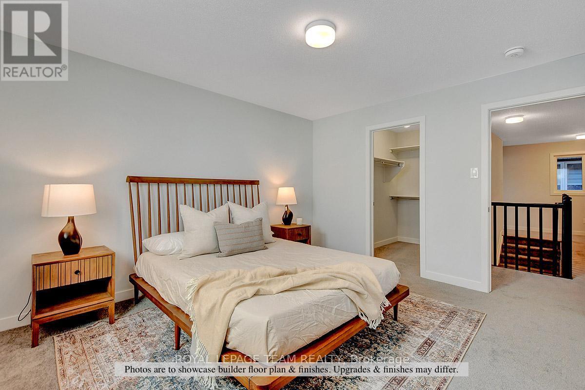 2nd | Bedroom 4 | Model home finishes may differ - 1038 Charolais Place, Ottawa, ON - Indoor Photo Showing Bedroom